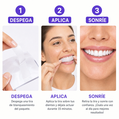 Antes y después WHITEBRO Tiras