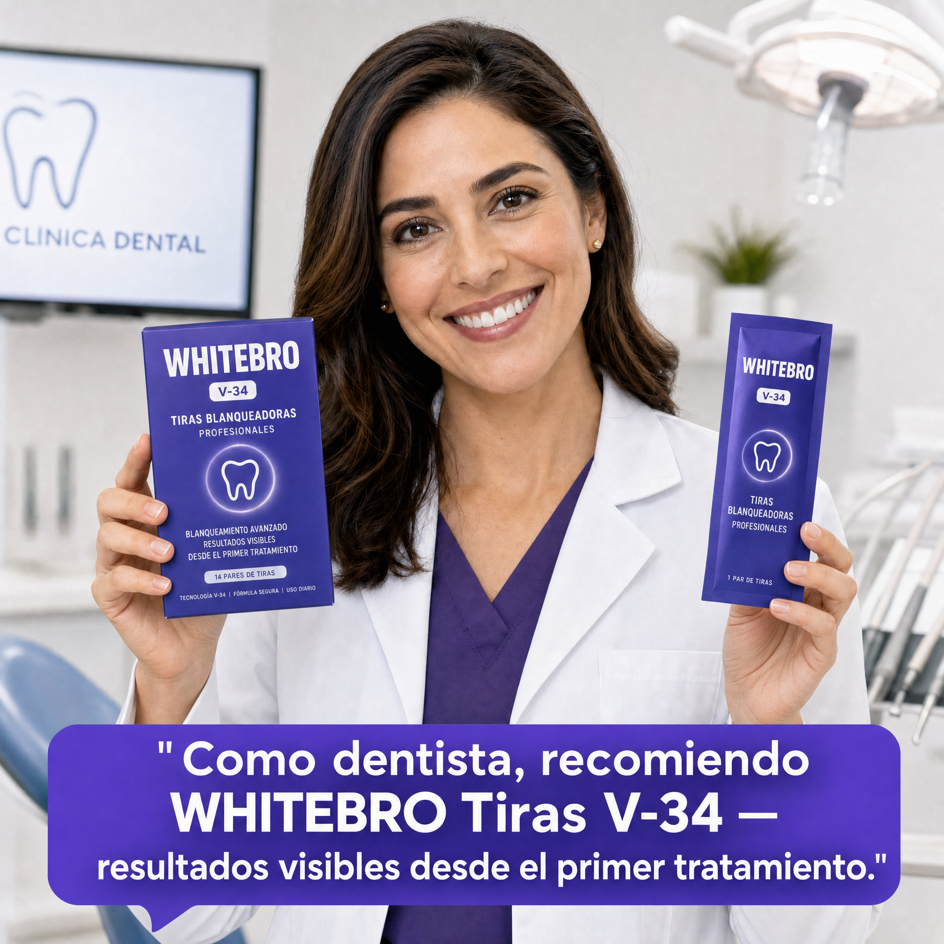 Cómo usar WHITEBRO Tiras — Despega Aplica Sonríe