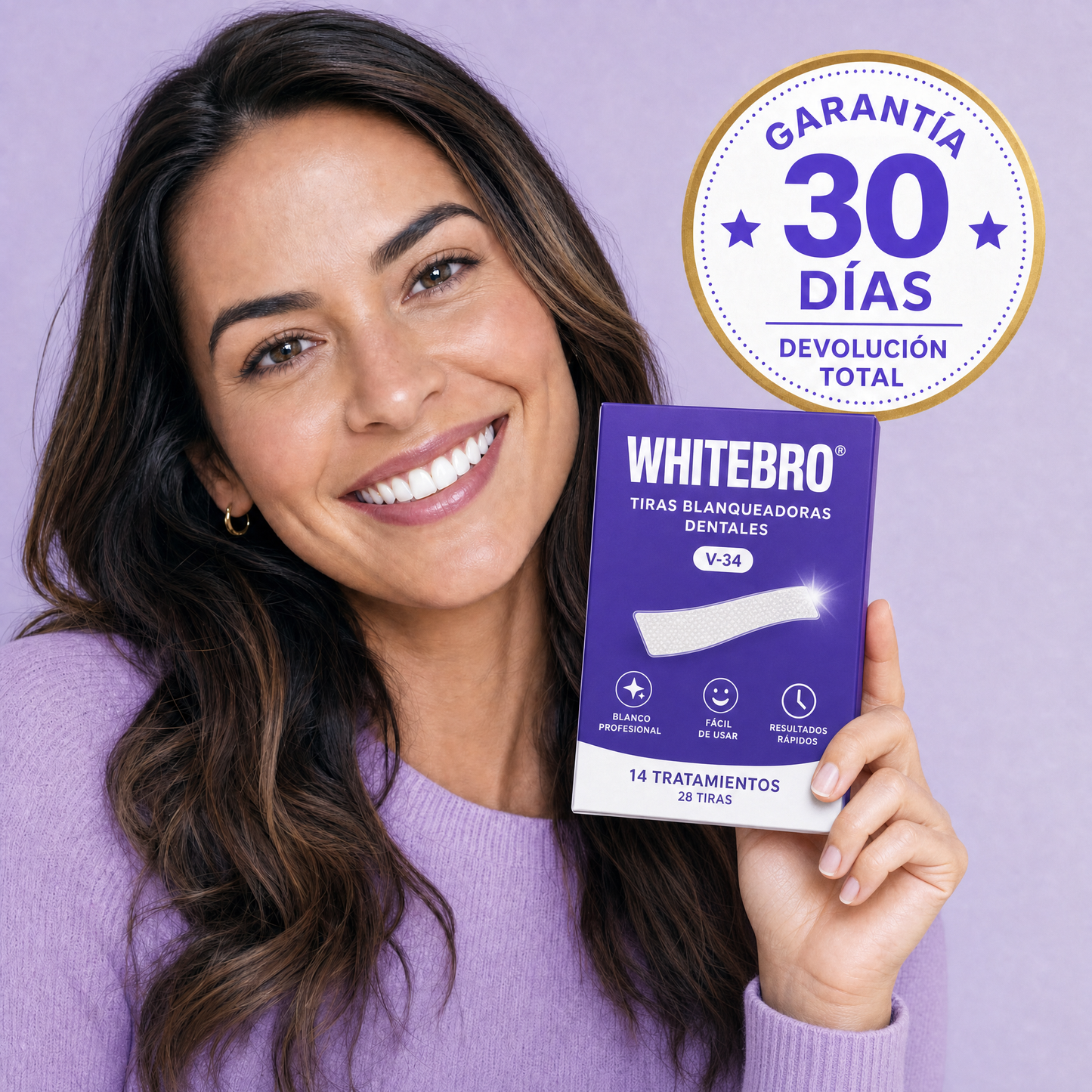 Garantía 30 días WHITEBRO Tiras